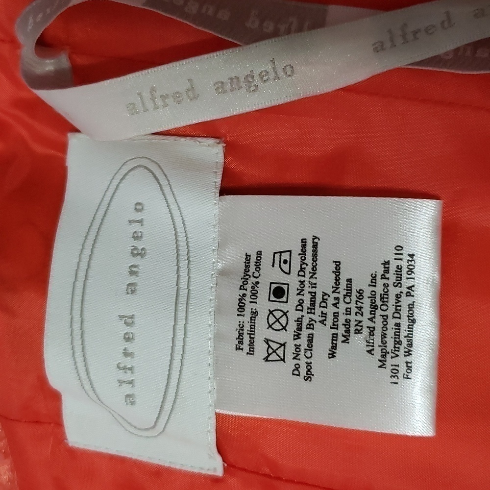 ALFRED ANGELO 2 PIECES PROM DRESS , SIZE XS - Picture 12 of 17